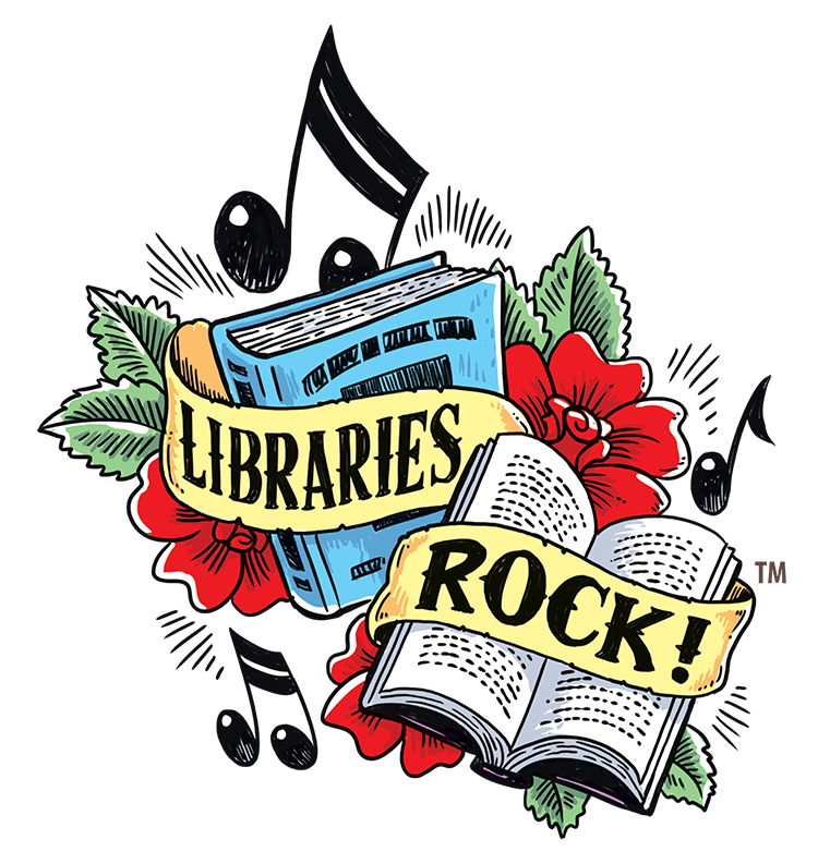 Libraries Rock Graphic